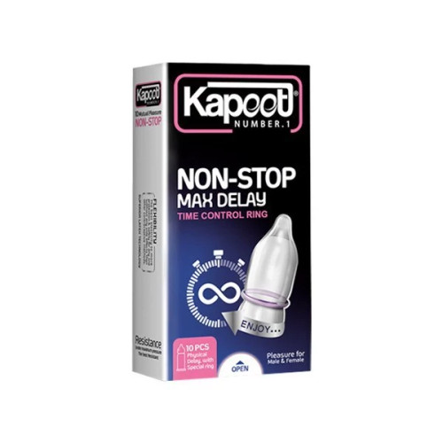 کاندوم کاپوت Non Stop Max Delay بسته 10 عددی تاخیری