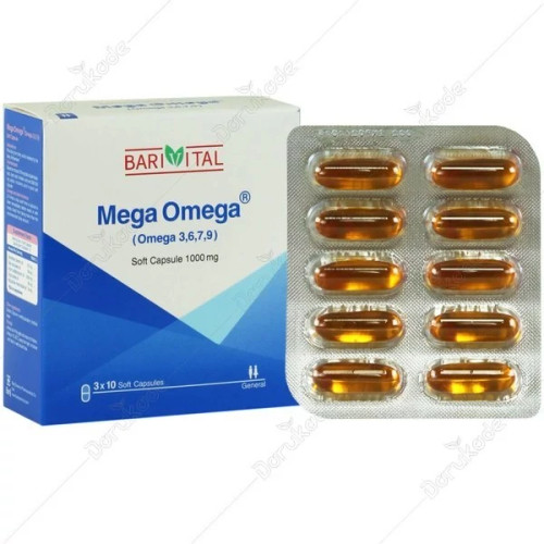 سافت ژل مگا امگا 3 6 7 9 باریویتال