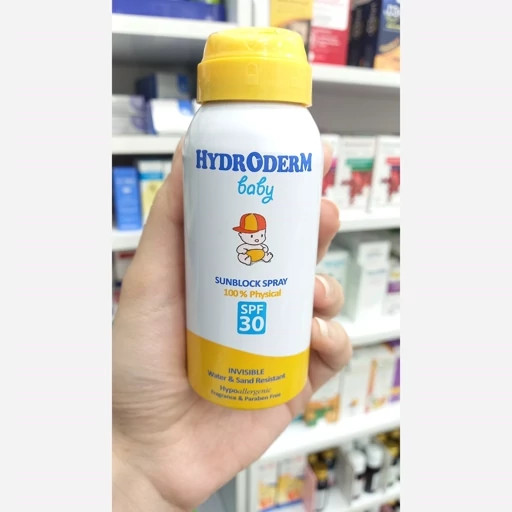اسپری ضد آفتاب کودکان هیدرودرم SPF30