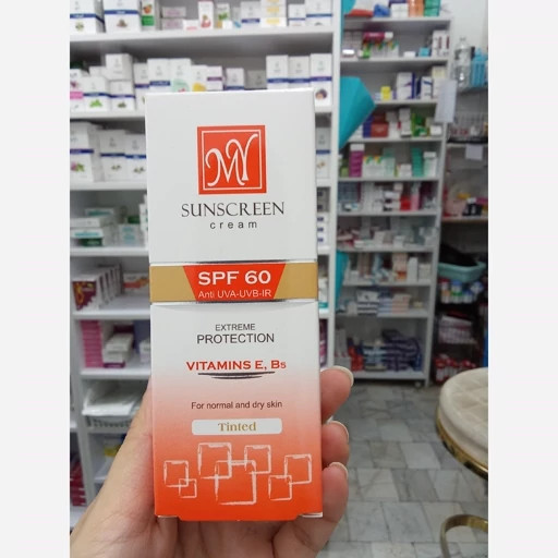 کرم ضد آفتاب رنگی مای SPF60 پوست نرمال و خشک