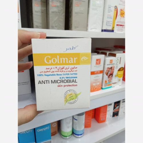 صابون تری کلوزان 2 درصد گلمر مناسب پاکسازی پوست