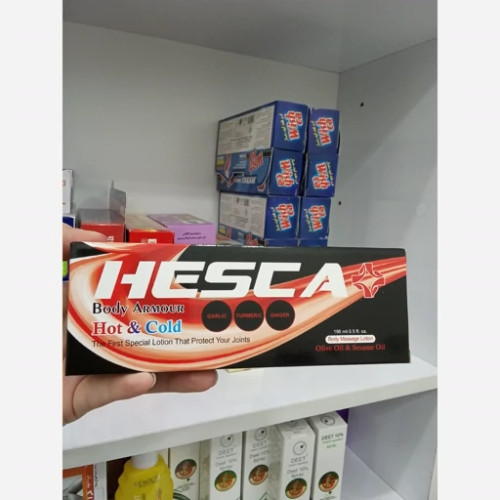 لوسیون گیاهی ماساژ بدن هسکا مناسب آرامش و رفع خستگی
