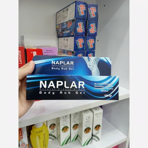 ژل خنک کننده بدن ناپلار مناسب تسکین و خنک کردن عضلات