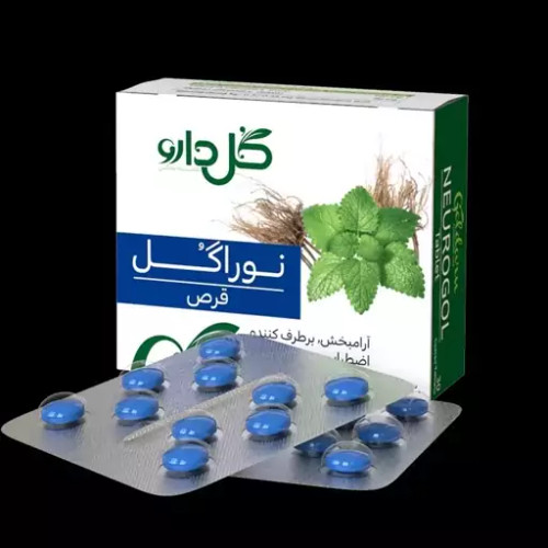 قرص نوراگل گل دارو مناسب کمک به آرامش و خواب