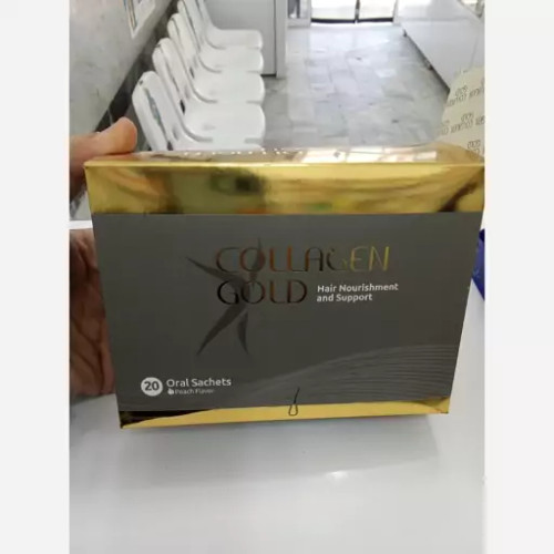 ساشه کلاژن گلد آدریان مناسب سلامت پوست و مو