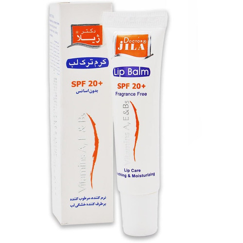 بالم لب دکتر ژیلا SPF20 ظرفیت ۱۲ گرم
