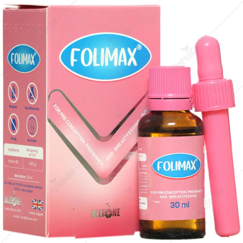 قطره اسید فولیک فولیمکس آلتون 30 میلی لیتر
