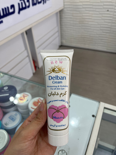 کرم دست و صورت تیوپی دلبان 90 میل