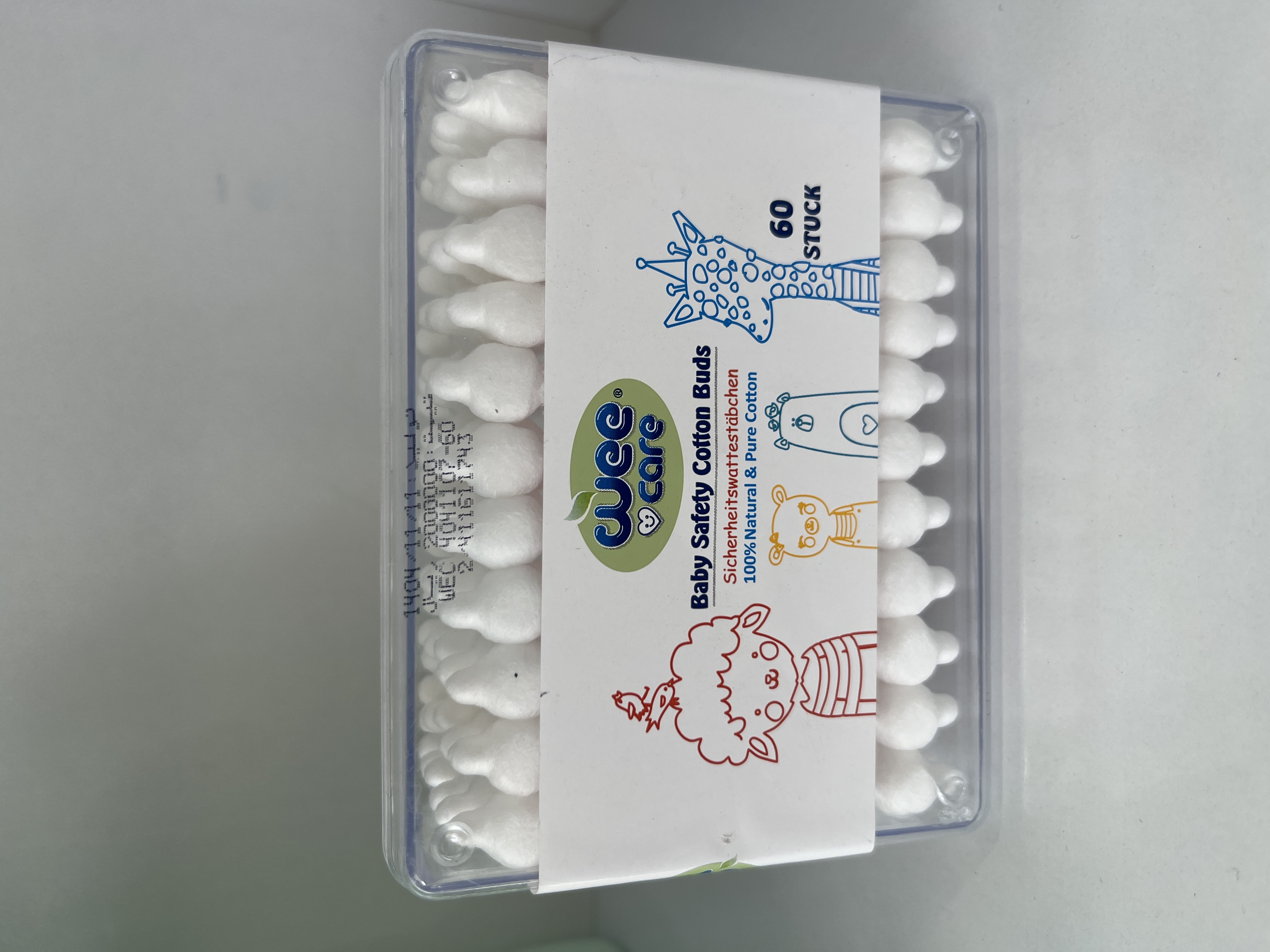 گوش پاک کن کودک وی کر مدل 886 بسته 60 عددی