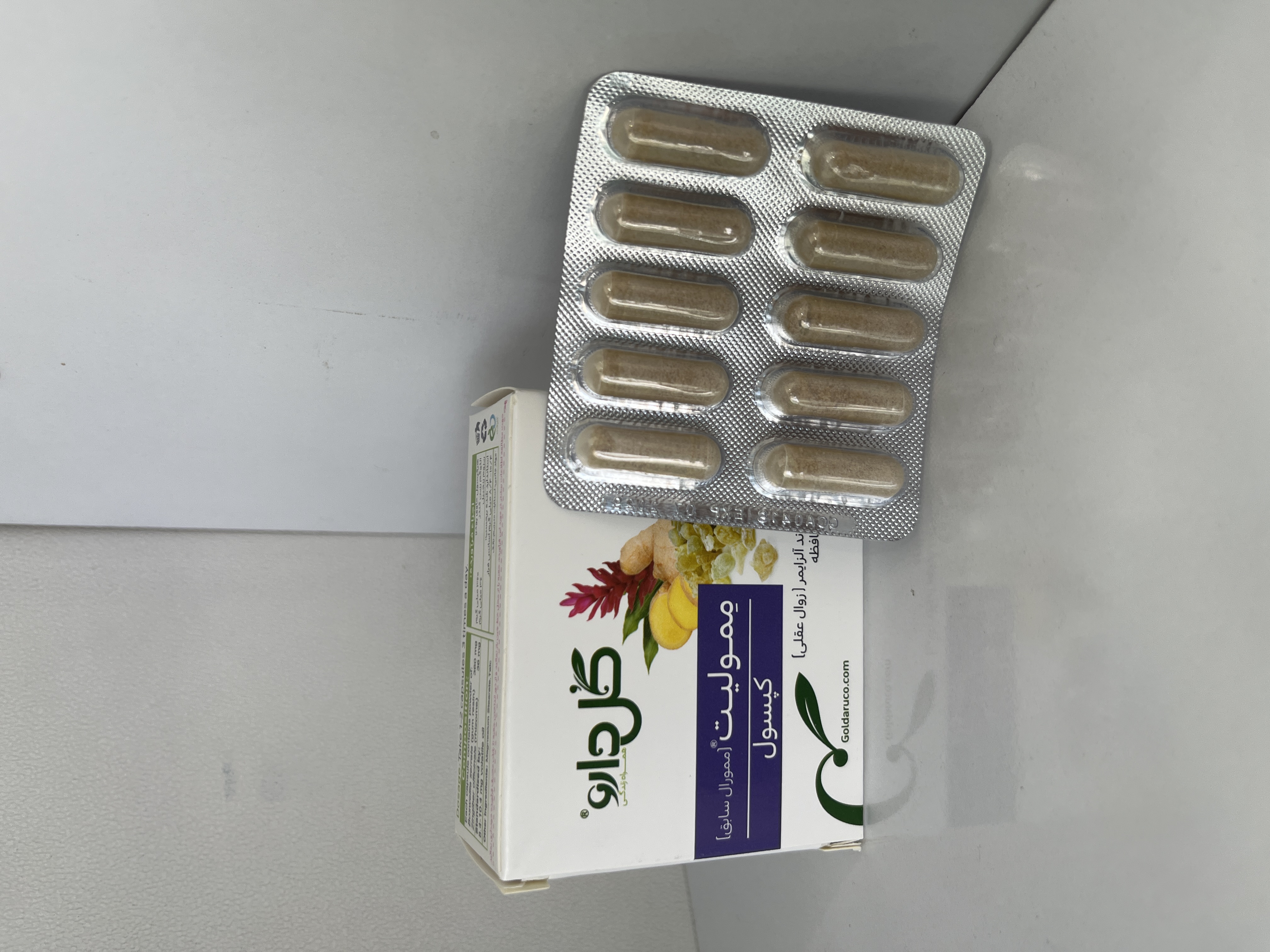 کپسول ممولیت (ممورال) گل دارو بسته 30 عددی
