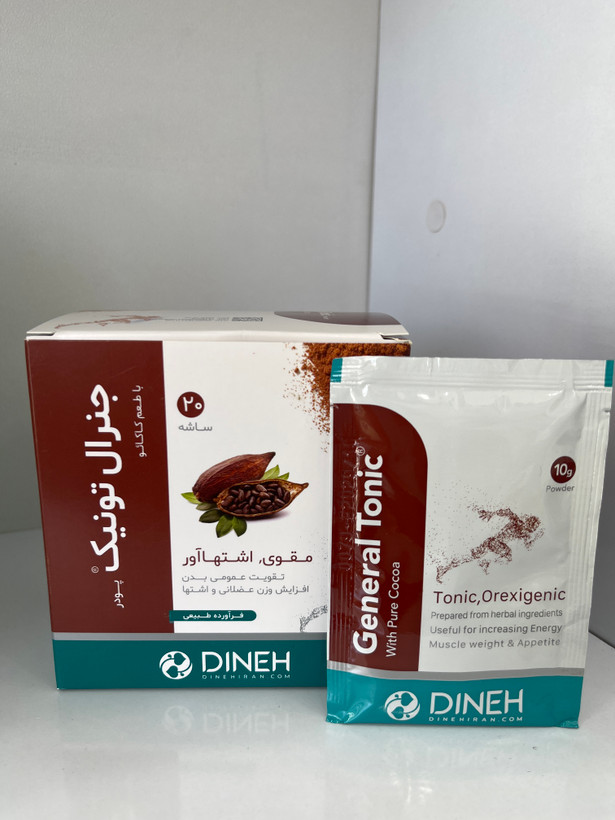 ساشه جنرال تونیک کاکائویی دینه بسته 20 عددی