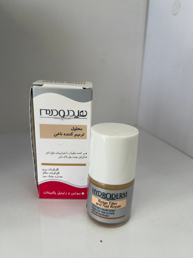 محلول ترمیمکننده ناخن هیدرودرم حجم ۸ میلیلیتر