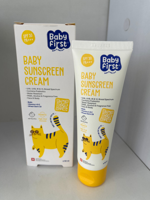 کرم ضد آفتاب **کودکان** SPF30 بیبی فرست 50 میلیلیتر