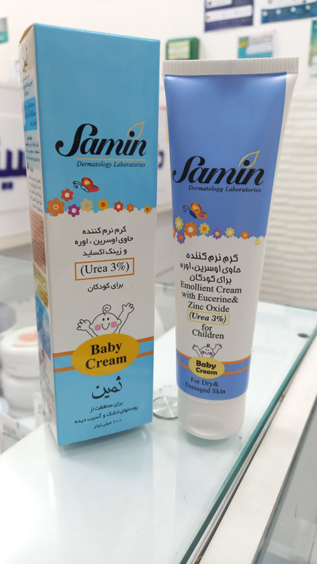 کرم نرم کننده 3 درصد ثمین مناسب پوست خشک و حساس