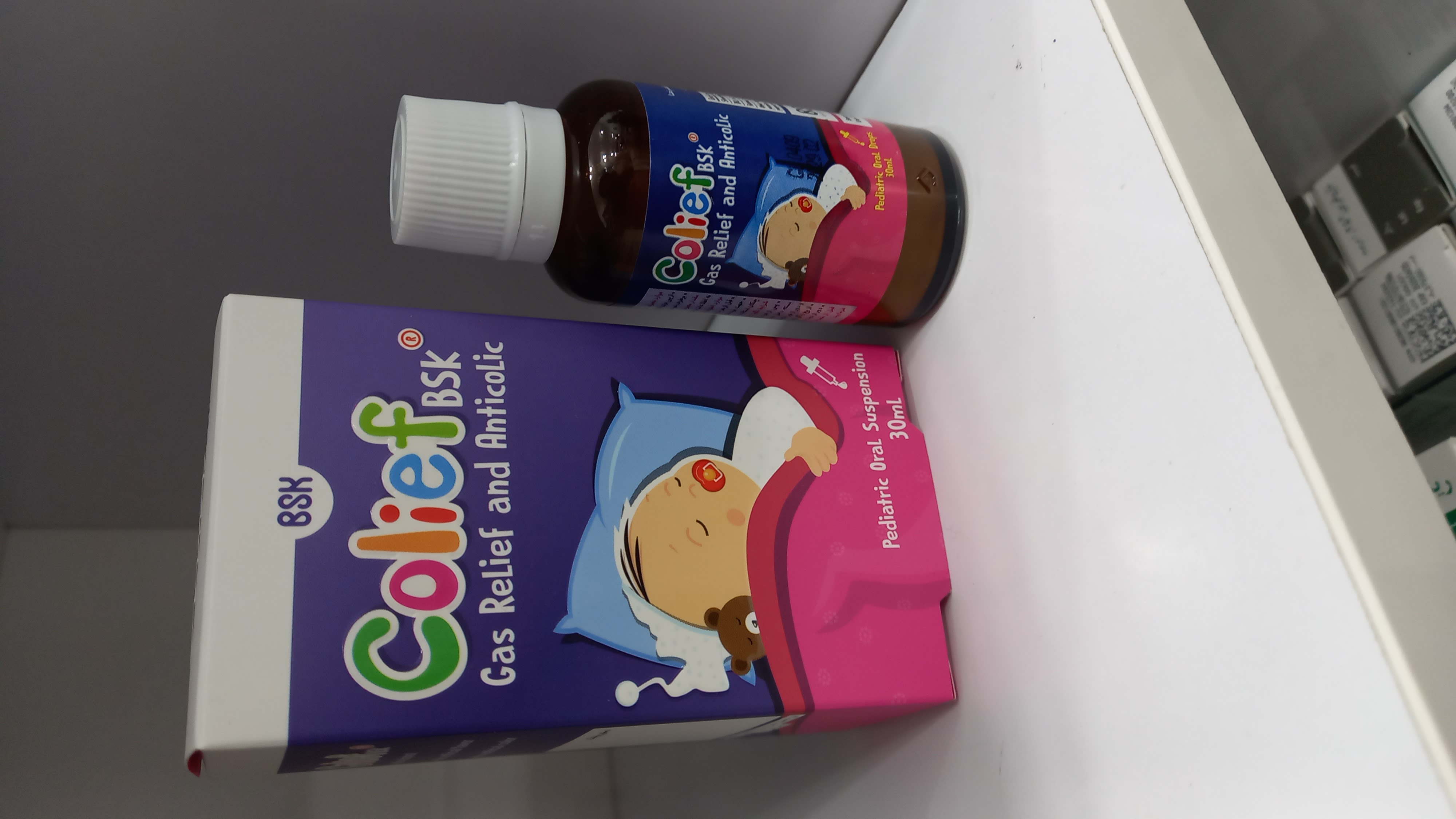 کولیف بی اس کی برای کمک به کاهش کولیک نوزادان