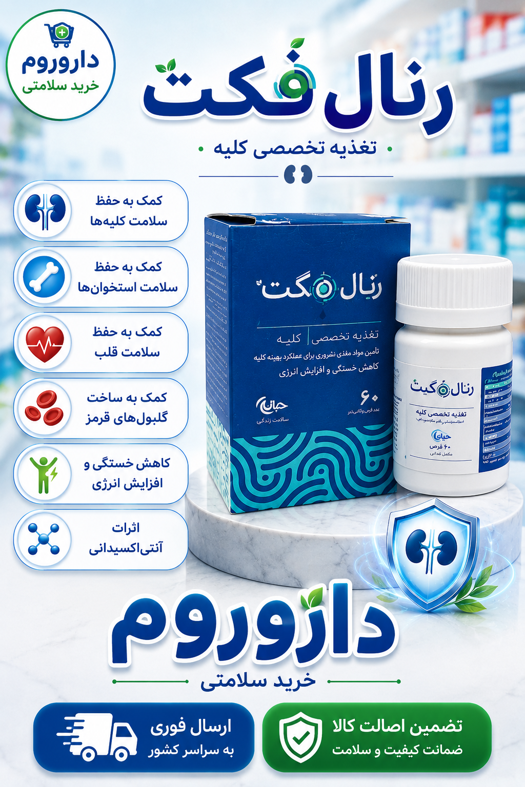 رنال فکت اروند فارمد 60 عددی