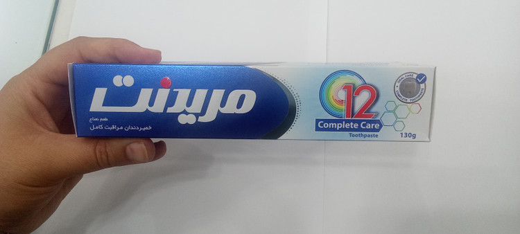 خمیر دندان 12 کاره مراقبت کامل مریدنت 130g