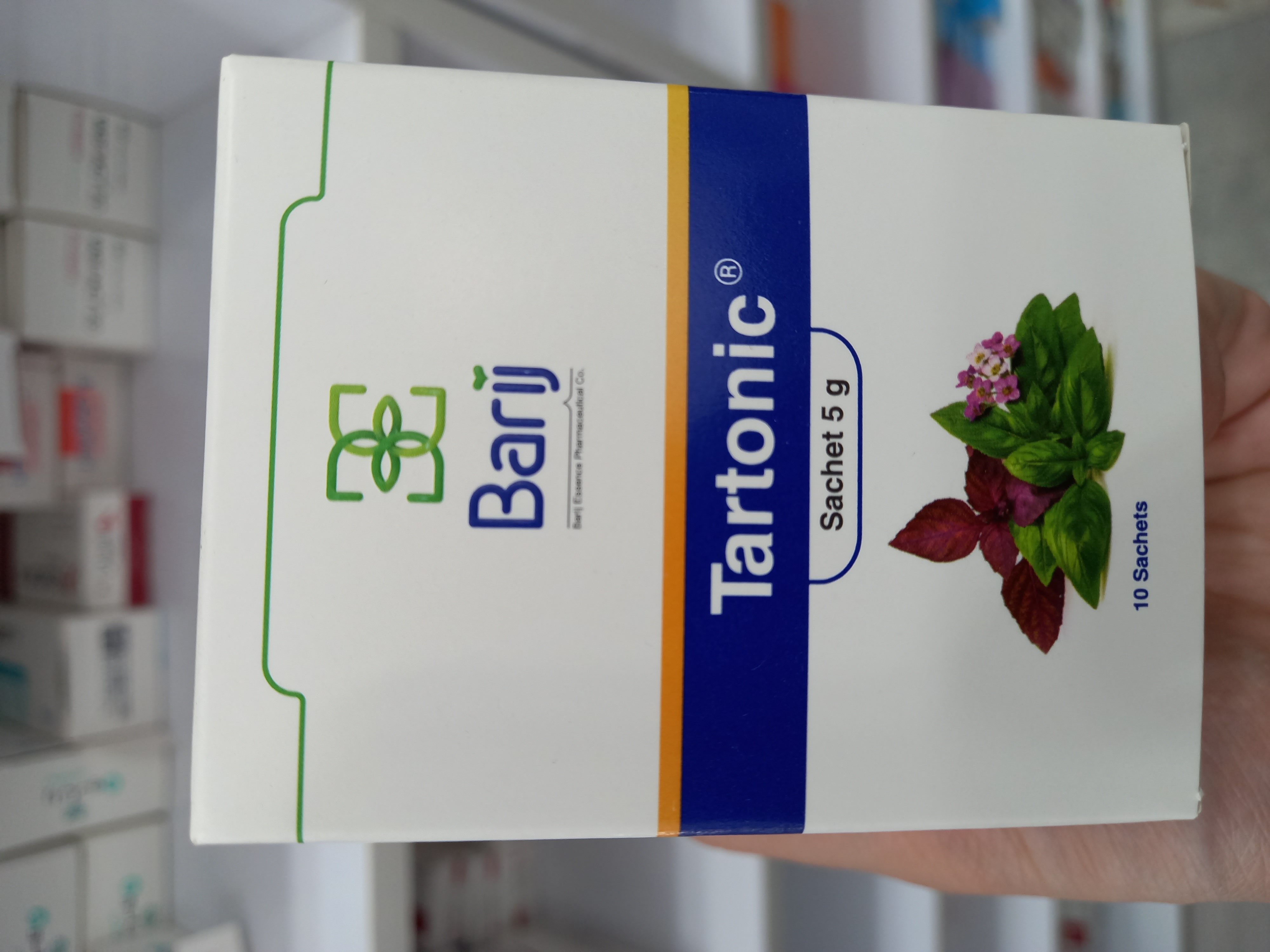 ساشه تارتونیک باریج اسانس 10 بسته 5 گرمی