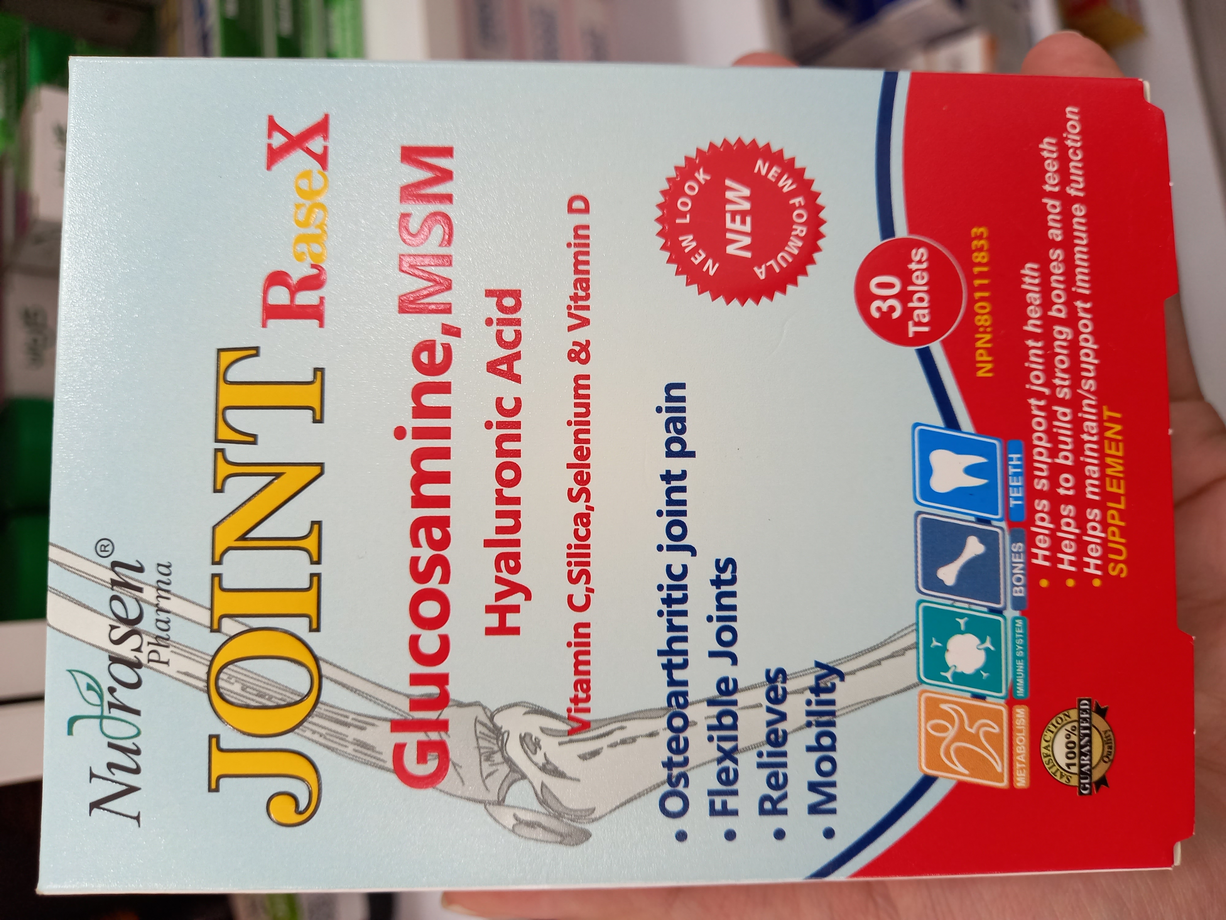 قرص جوینت ریس ایکس نوتراسن فارما 30 عدد