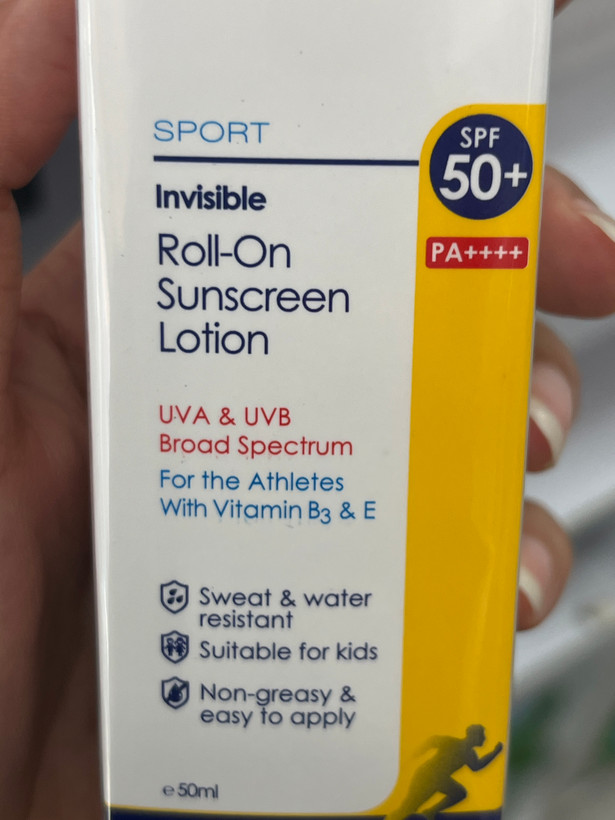 لوسیون ضد آفتاب رولآن اسپرت پرایم SPF50+ مناسب انواع پوست حجم ۵۰ میلیلیتر