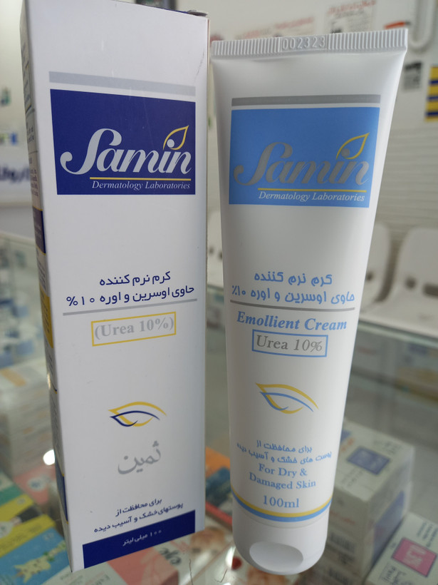 کرم نرمکننده ثمین حاوی اوره ۱۰ درصد برای پوست خشک و آسیبدیده ۱۰۰ میلیلیتر