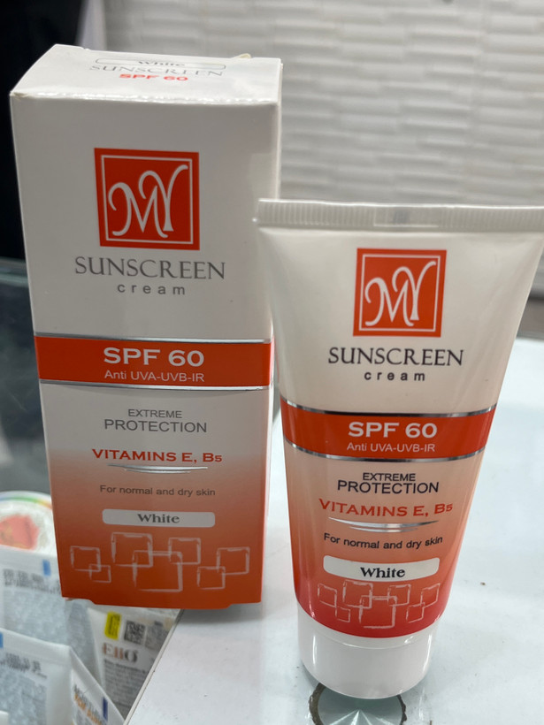 کرم ضد آفتاب بیرنگ مای SPF60 مناسب پوست معمولی و خشک