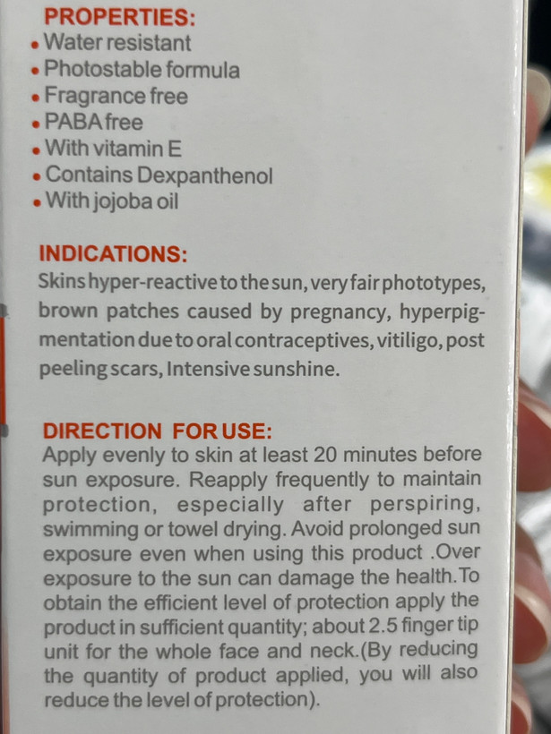 کرم ضد آفتاب بیرنگ مای SPF60 مناسب پوست معمولی و خشک