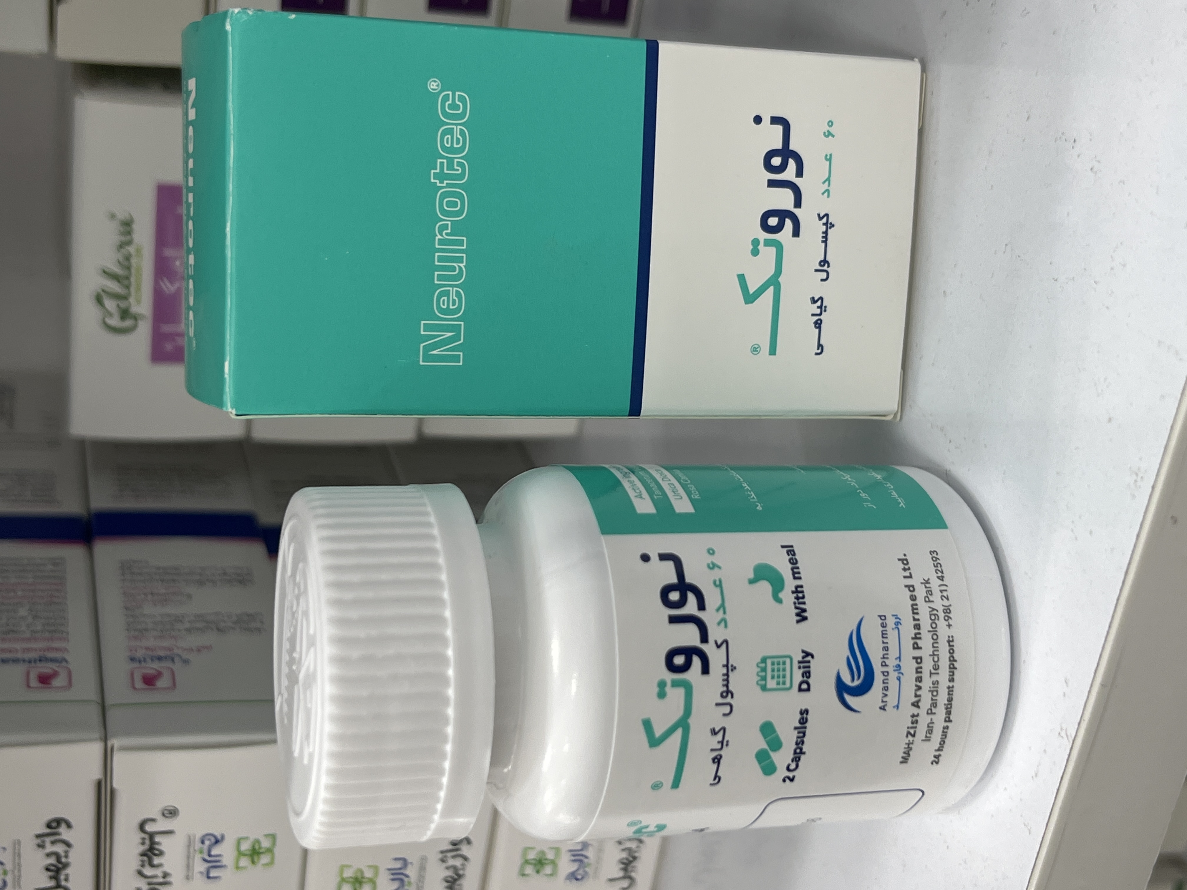 کپسول نوروتک کمک به بهبود علائم نوروپاتی ۳۰ عدد