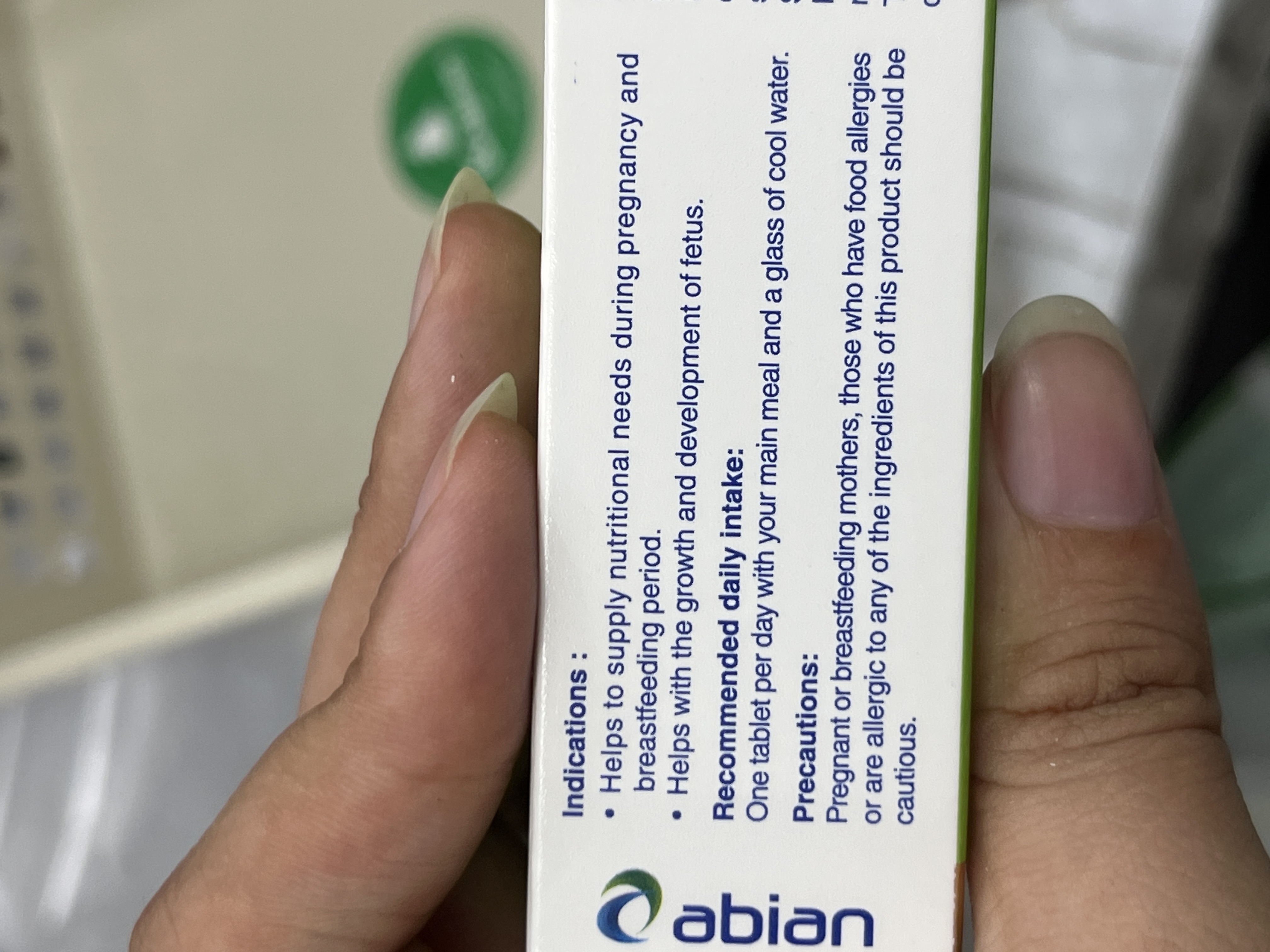 قرص اکتیناتال مولتیویتامین دوران بارداری و شیردهی ۳۰ عدد