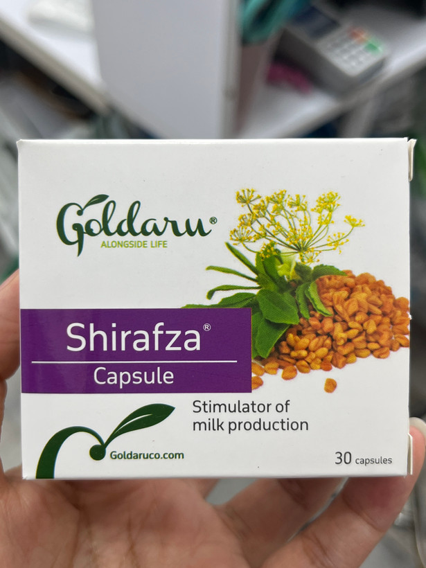 کپسول شیرافزا گلدارو افزایشدهنده شیر مادر ۳۰ عدد