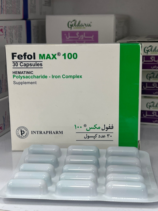 کپسول ففول مکس 100 اینترافارم 30 عدد