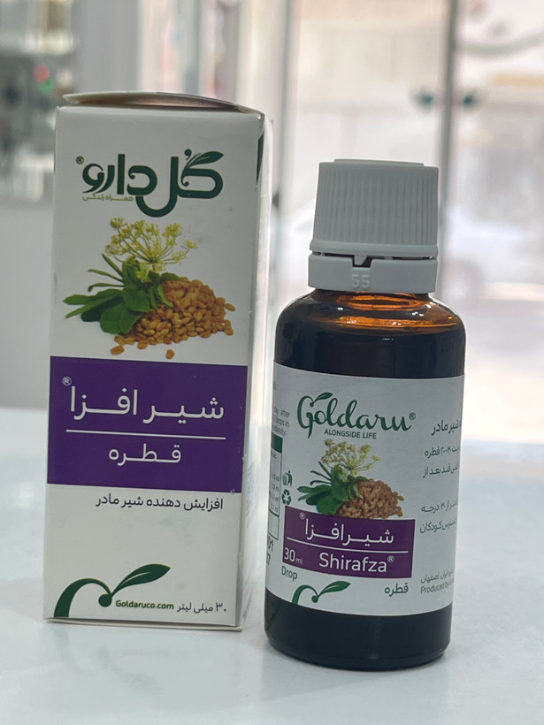 قطره گیاهی شیرافزا گلدارو | ۳۰ میلیلیتر | افزایش شیر مادر