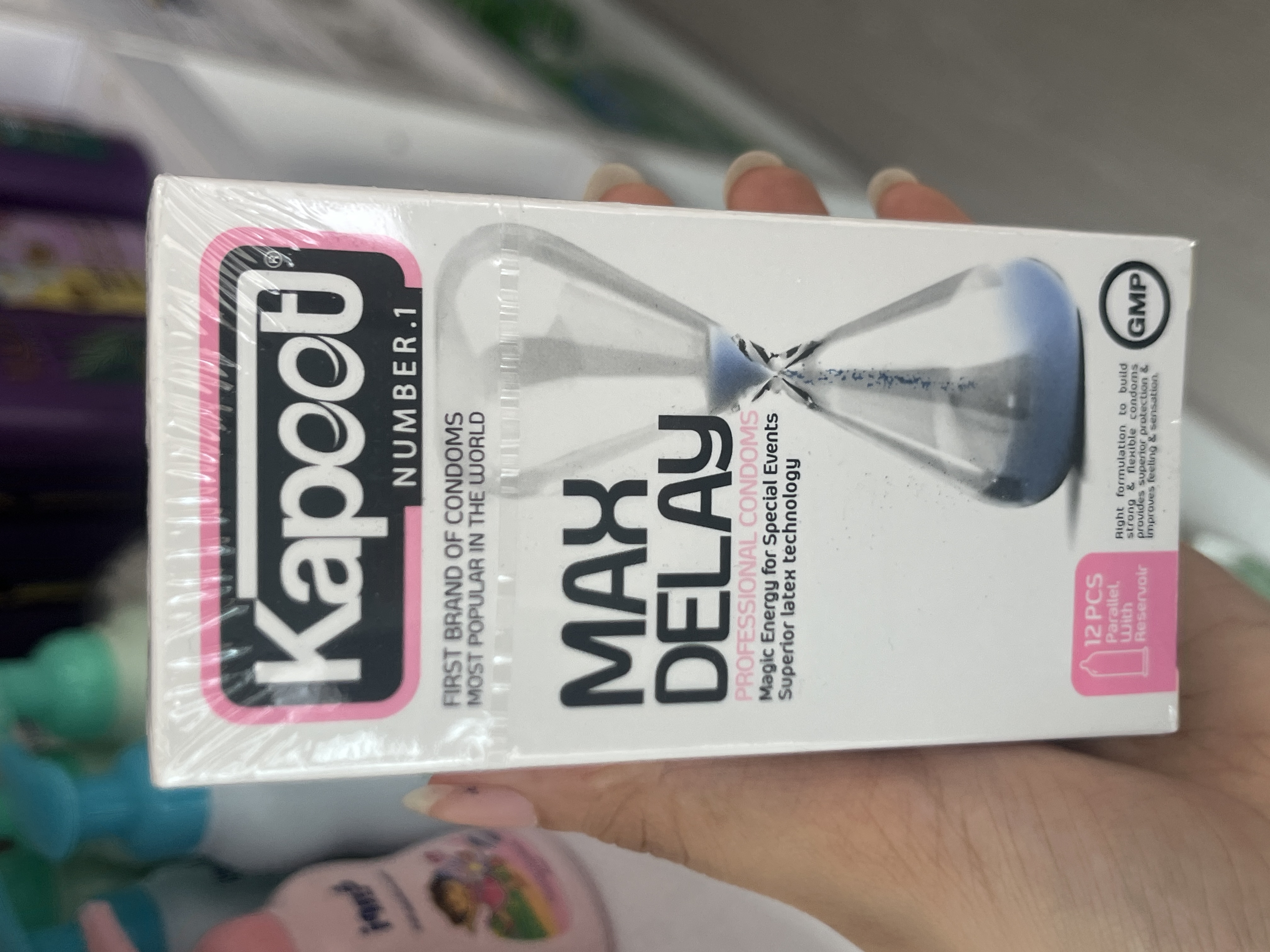 کاندوم تاخیری مضاعف کاپوت مدل Max Delay