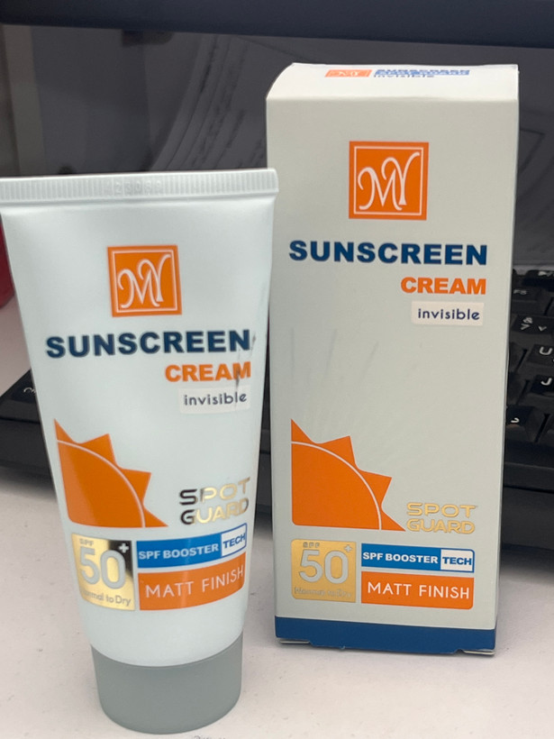 کرم ضد آفتاب بیرنگ اسپات گارد مای SPF 50+ | پوست نرمال تا خشک | مات