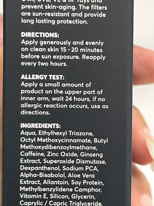 کرم ضد آفتاب فاقد رنگ آقایان سیگل SPF 55 | حجم 50 میلی لیتر