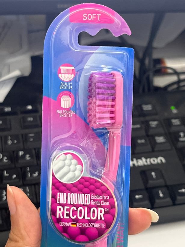 مسواک ریجوی مدل Recolor نرم | کد R109S | پاکسازی ملایم