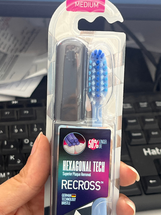 مسواک ریجوی مدل Recross | متوسط | کد R105M