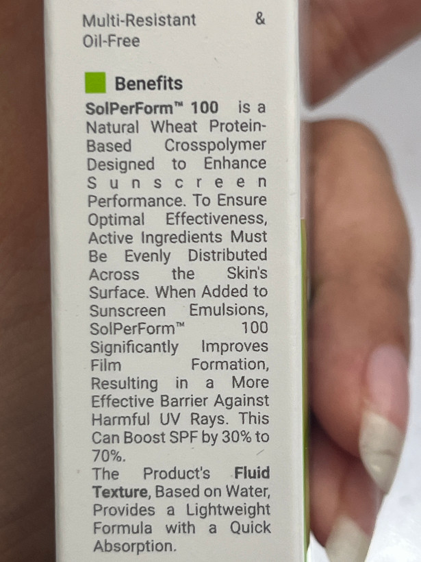 فلوئید ضدآفتاب بیرنگ اکتیویت ویتالیر SPF50+ | پوست مختلط و چرب